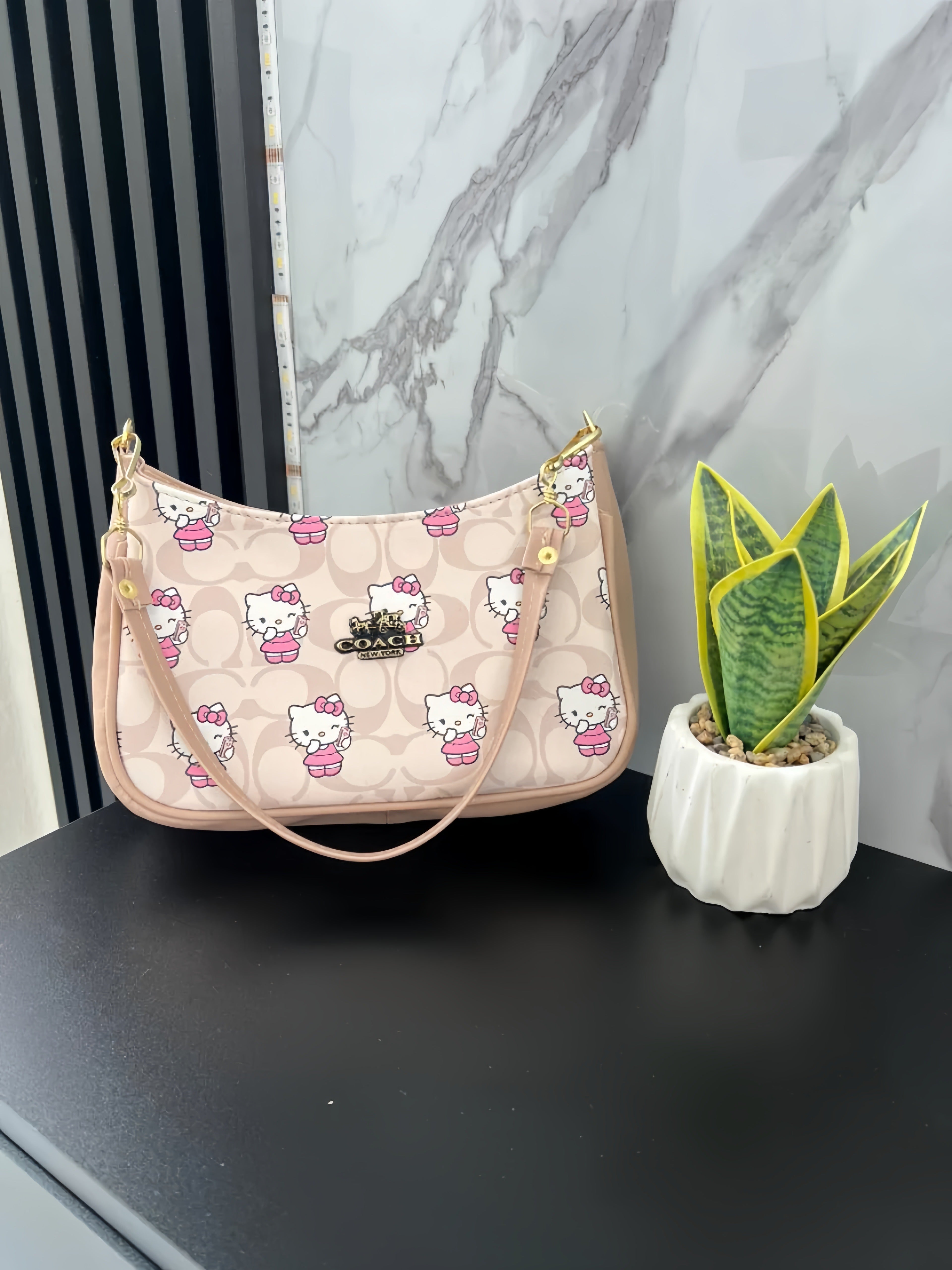 Hello Kitty Kiss Coach Purse