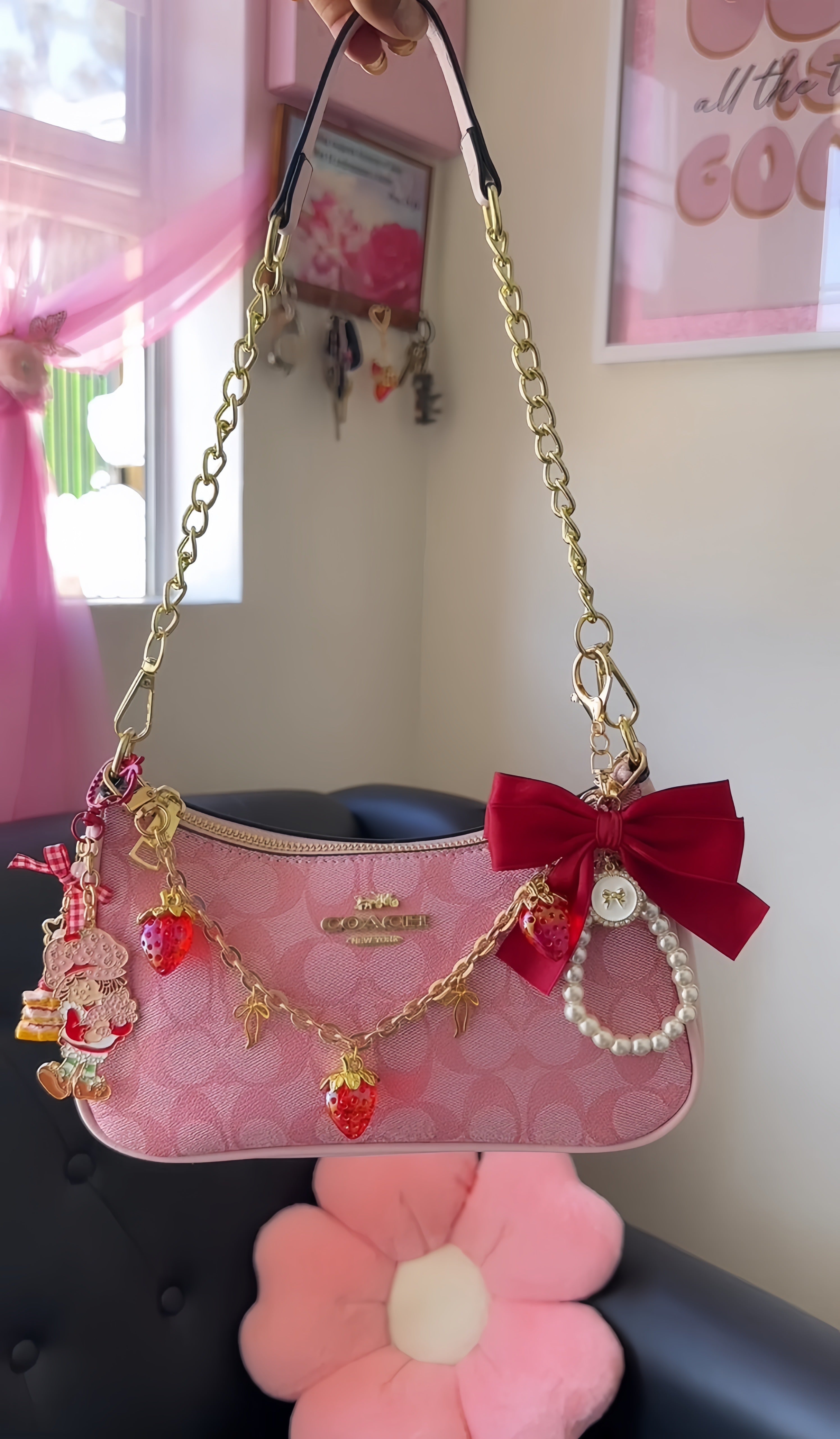 Strawberry Shortcake Coach Bow Bag