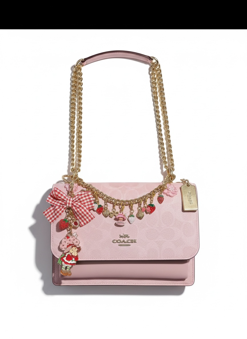 Pink Strawberry Shortcake Coach Bag